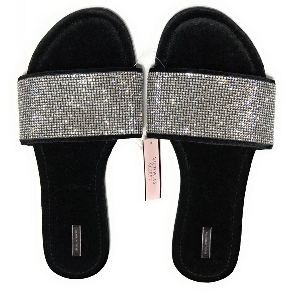 Victoria's Secret Rhinestones Slippers